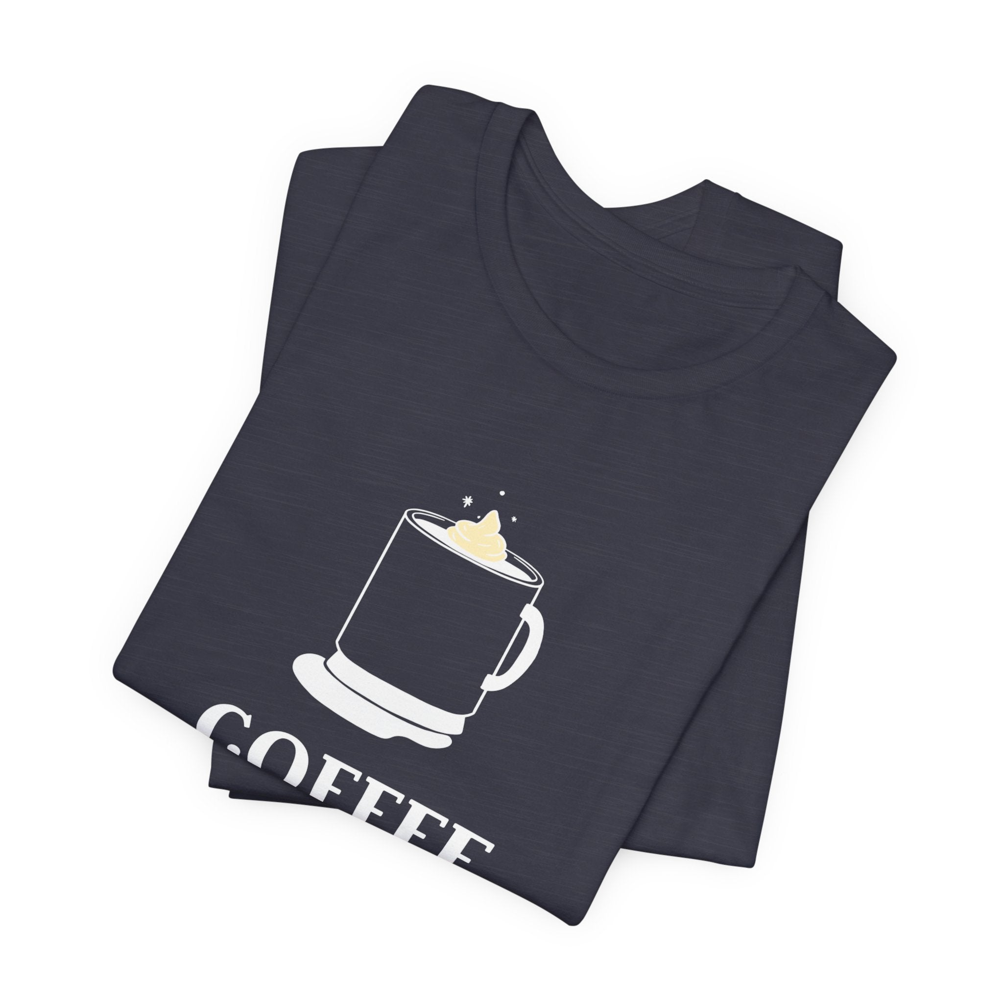 Minimal Gold Triangle Tee — Simple Small Chest Graphic T-Shirt