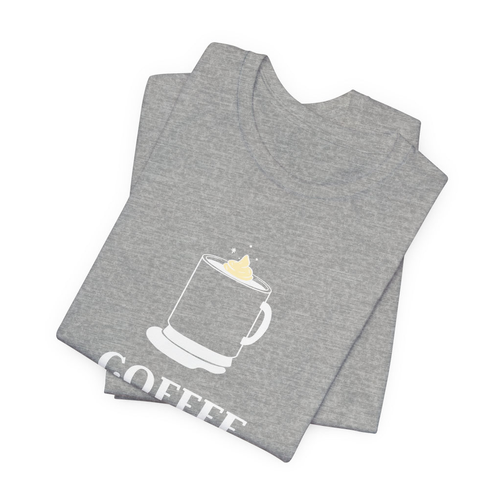 Minimal Gold Triangle Tee — Simple Small Chest Graphic T-Shirt