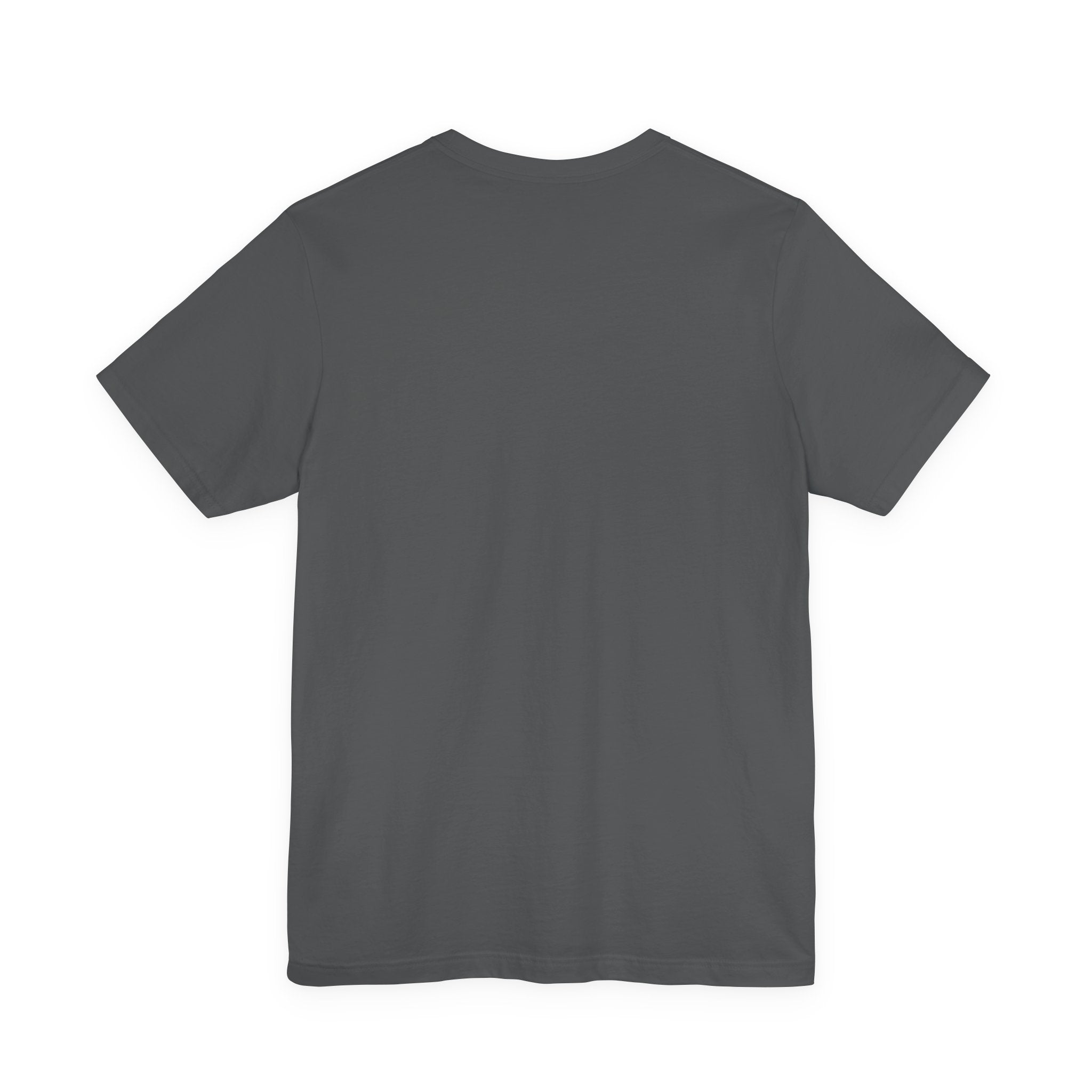 Minimal Gold Triangle Tee — Simple Small Chest Graphic T-Shirt