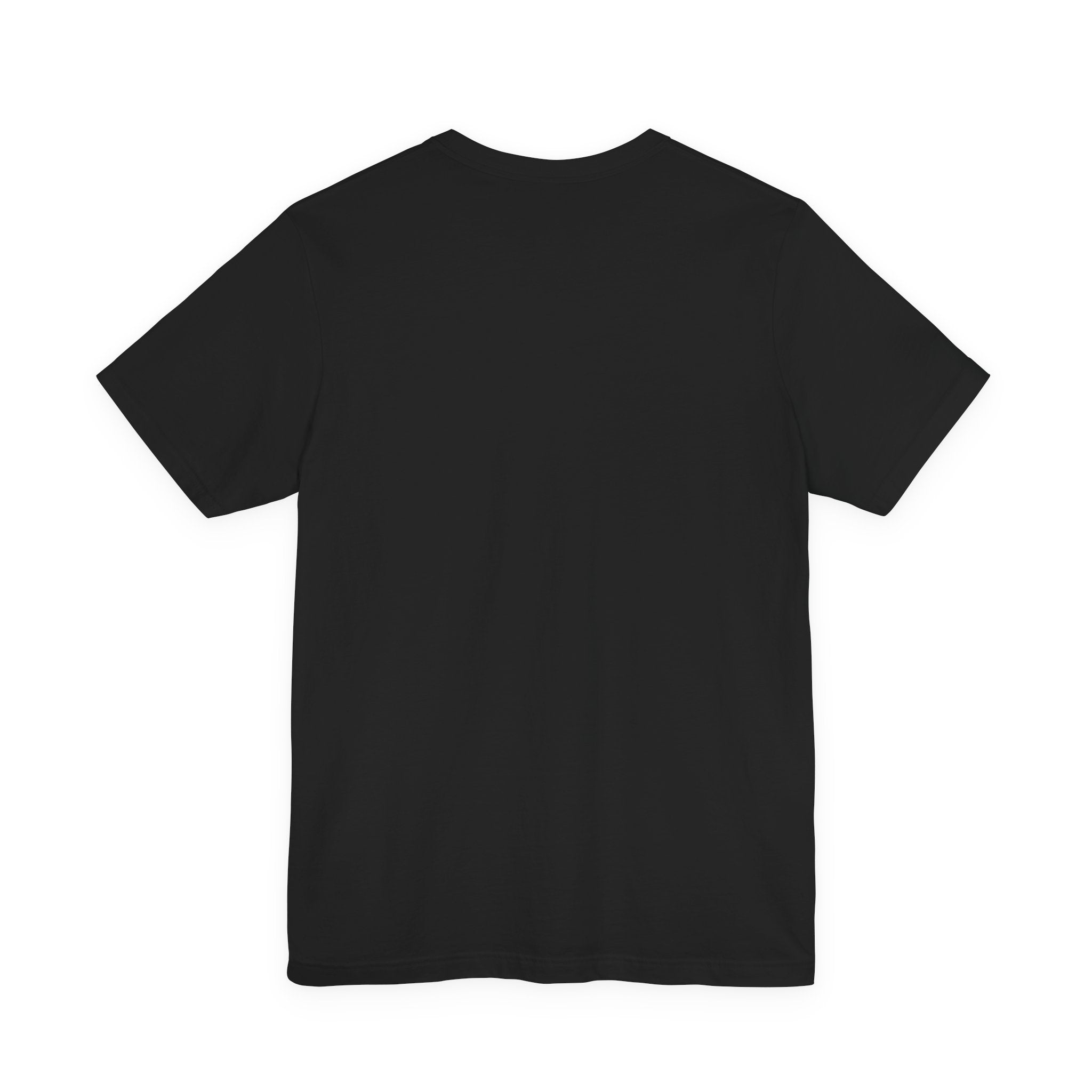 Minimal Gold Triangle Tee — Simple Small Chest Graphic T-Shirt