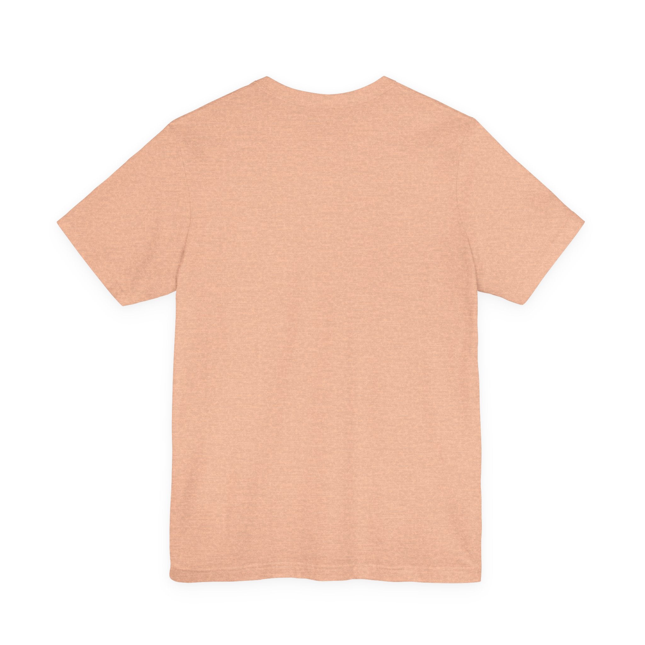 Minimal Gold Triangle Tee — Simple Small Chest Graphic T-Shirt