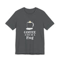 Minimal Gold Triangle Tee — Simple Small Chest Graphic T-Shirt