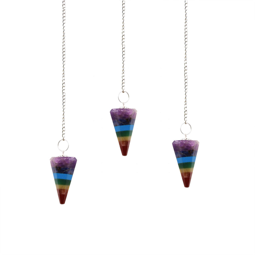 Pendulum - 7 Slice Chakra Style