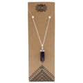 Gemstone Classic Point Pendant - Amethyst