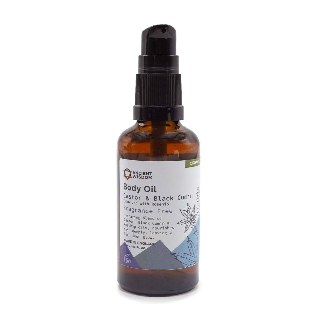 Organic Body Oil 50ml - Rosehip (Unfragranced)