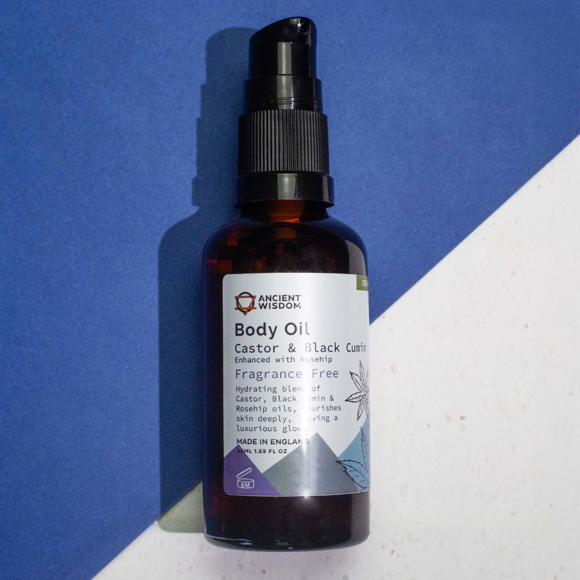 Organic Body Oil 50ml - Rosehip (Unfragranced)