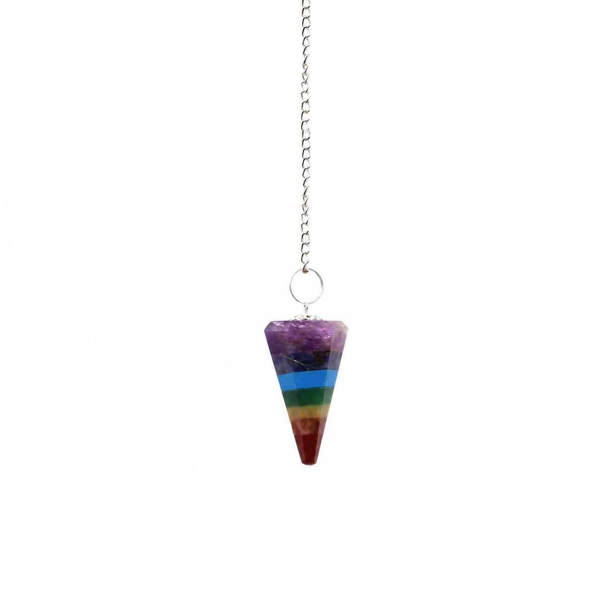 Pendulum - 7 Slice Chakra Style
